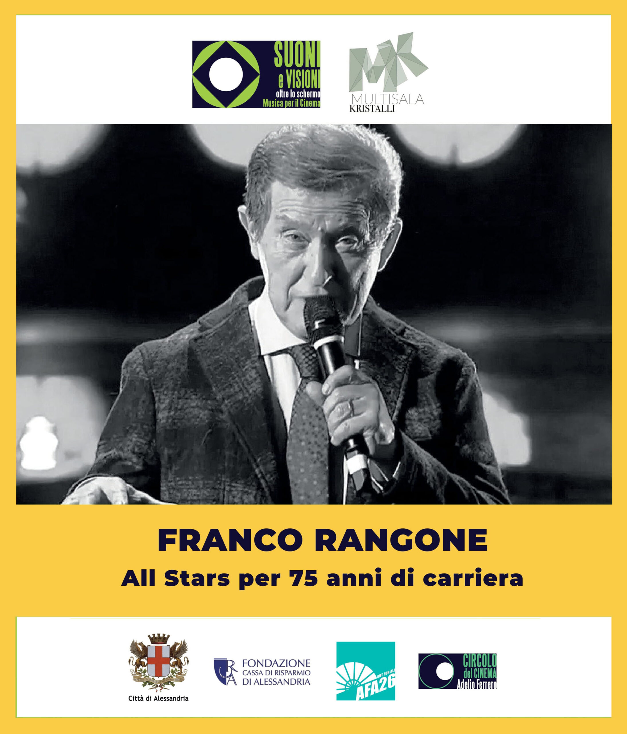 FRANCO RANGONE • Quintet All Stars per 75 anni di carriera 20 FEBBRAIO 2025 • Giovedì, ore 21:30